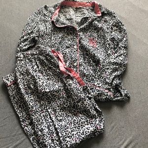 VS Leopard Print PJ Set